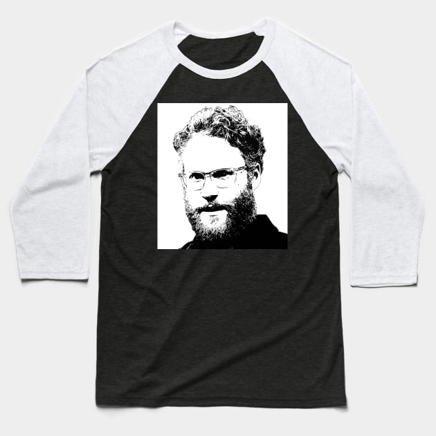 seth rogen Baseball T-Shirt by oryan80